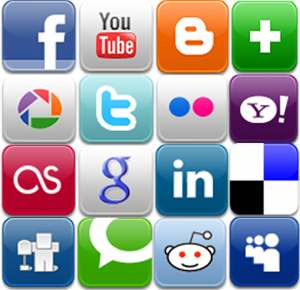 Social media icons