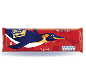 McVitie's Penguin biscuit